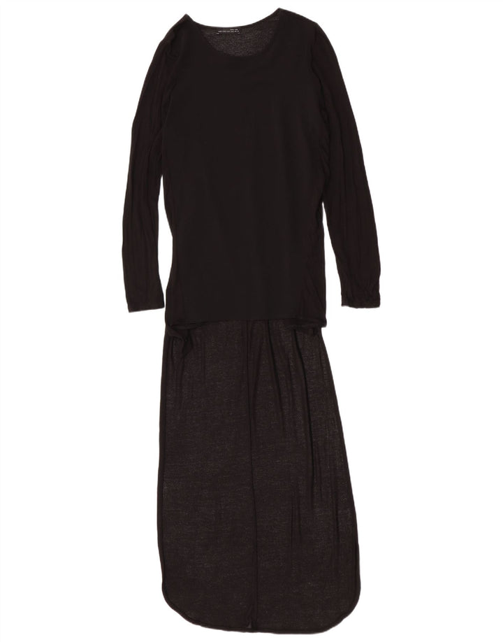 Zara Robe pull pour femme UK 8 Small Noir