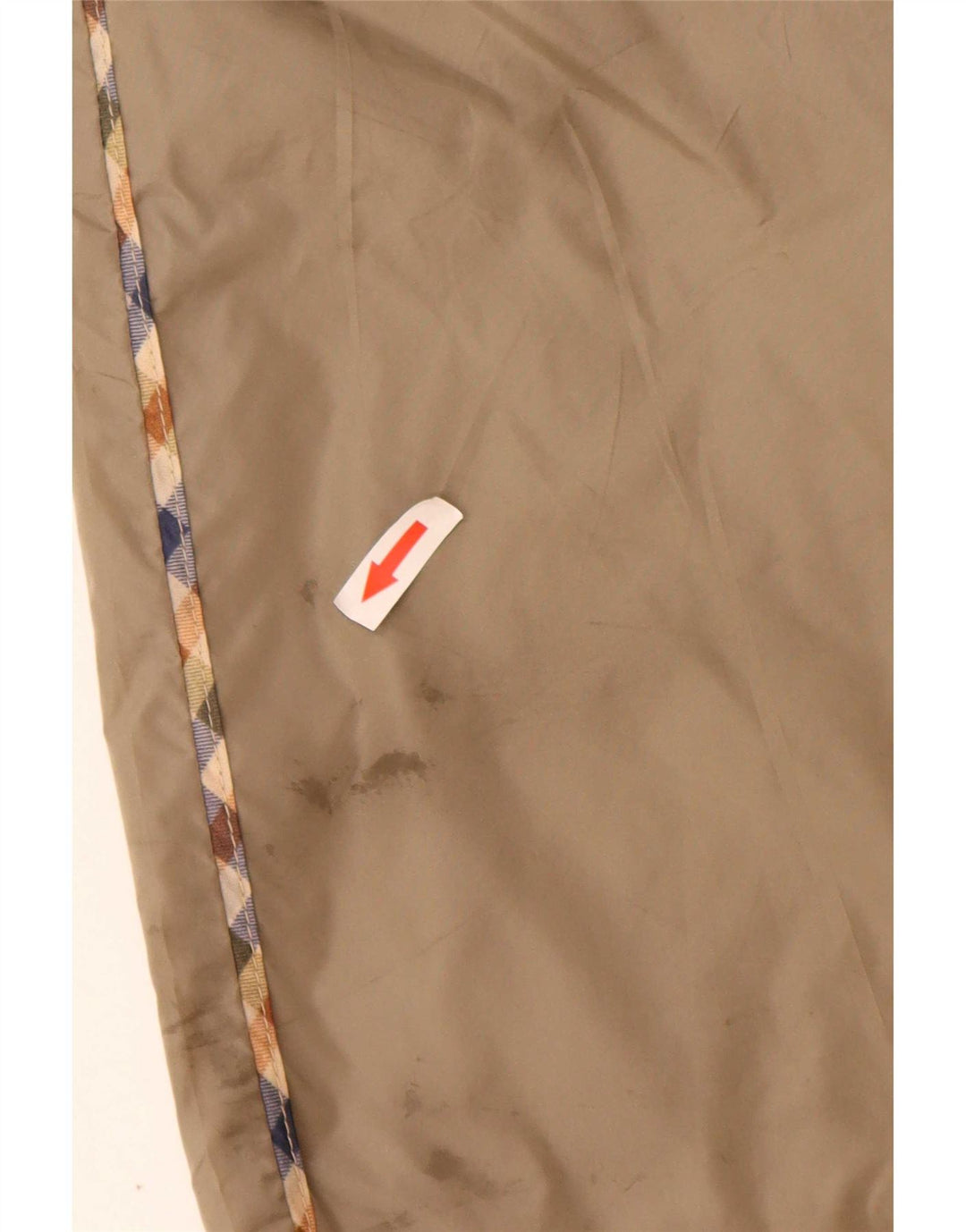 Aquascutum Short Chino Homme IT 50 Large W36 Gris Polyamide