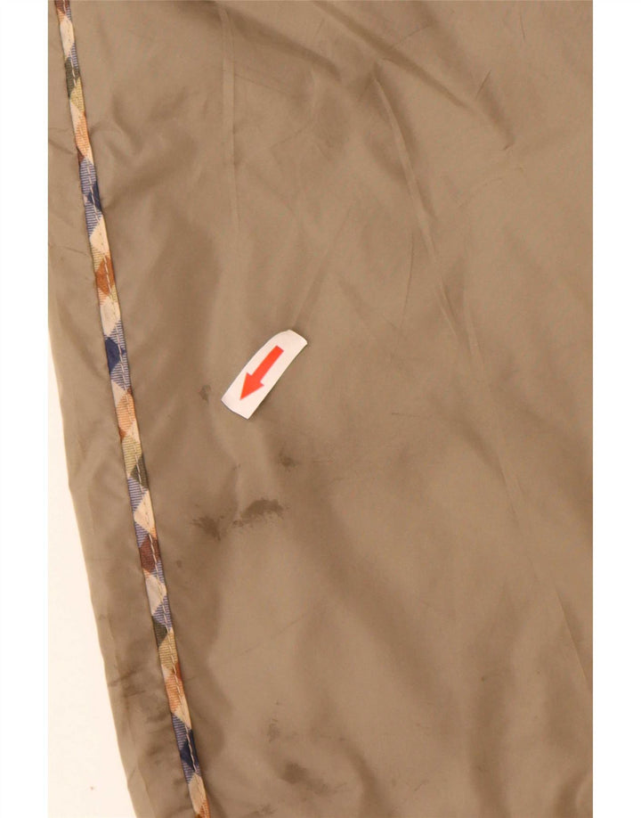 Aquascutum Short Chino Homme IT 50 Large W36 Gris Polyamide