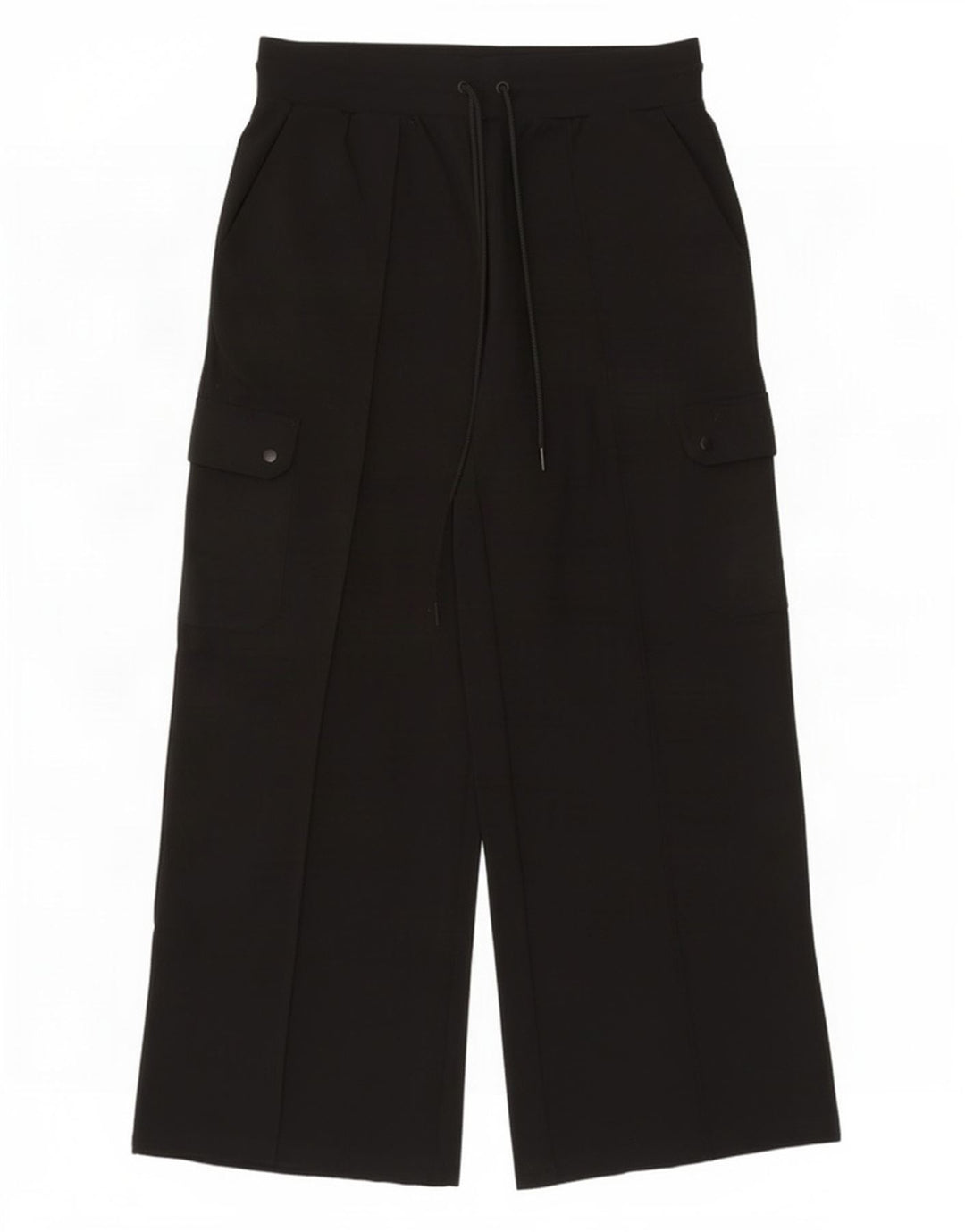 Marks & Spencer Pantalon de survêtement cargo pour femme UK 14 Large Noir Viscose