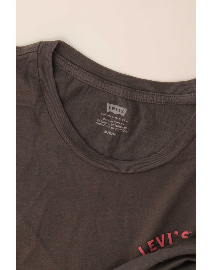Levi's Tee-Shirt Graphique Homme Gris Moyen