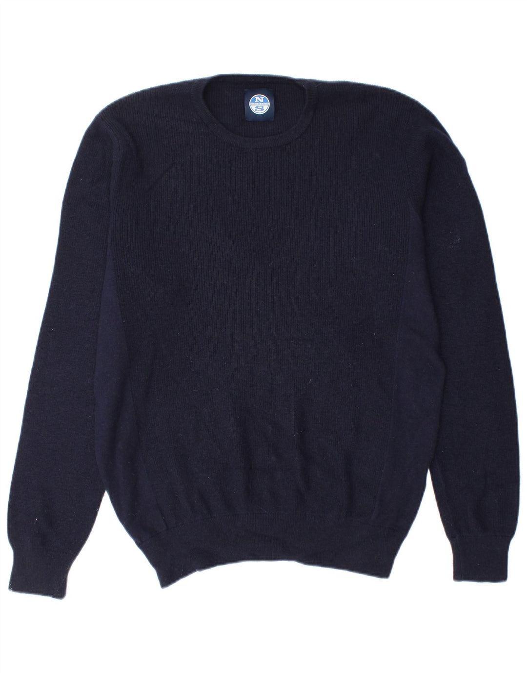 North Sails Pull Col Rond Homme Bleu Marine Moyen Coton