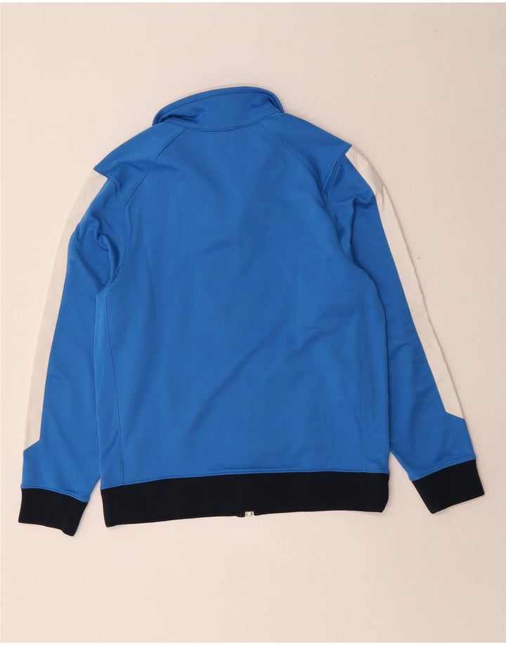 Nike Veste de survêtement pour garçon 12-13 ans Large Bleu Colorblock Polyester