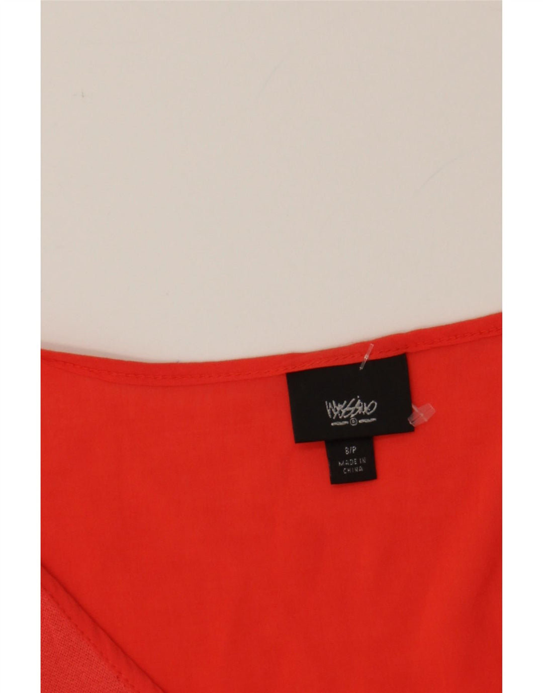 MOSSIMO Womens Sleeveless Tunic Dress UK 10 Small Red Rayon Beach Vintage Mossimo and Second-Hand Mossimo from Messina Hembry 