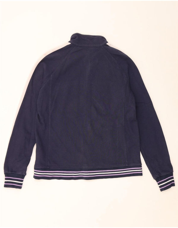 Champion Veste de survêtement pour femme UK 16 Large Bleu marine Colourblock
