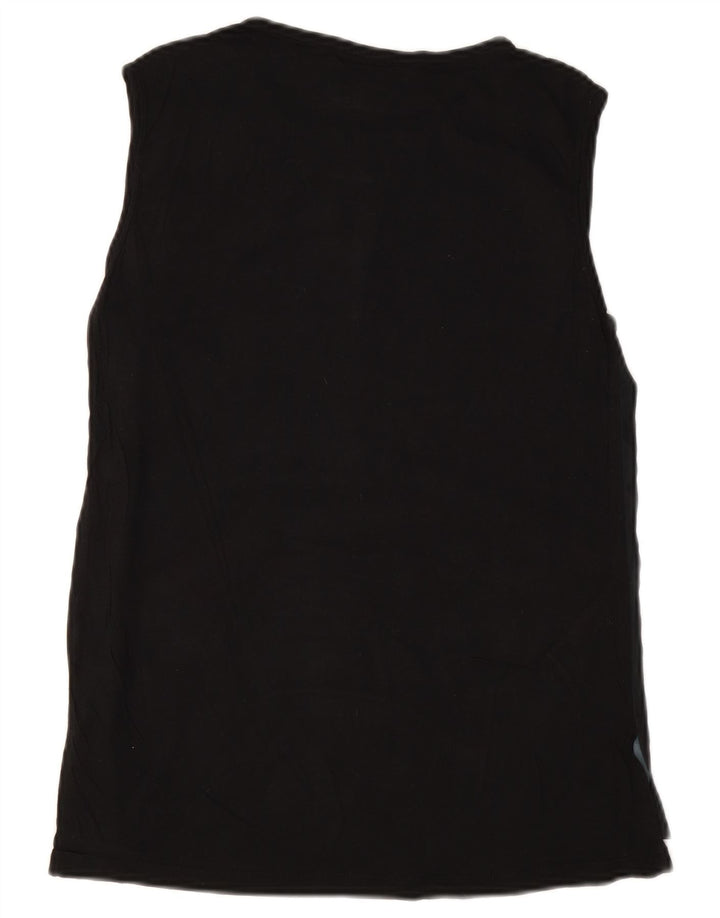 Trussardi Jeans Débardeur Graphique Femme IT 40 Small Noir