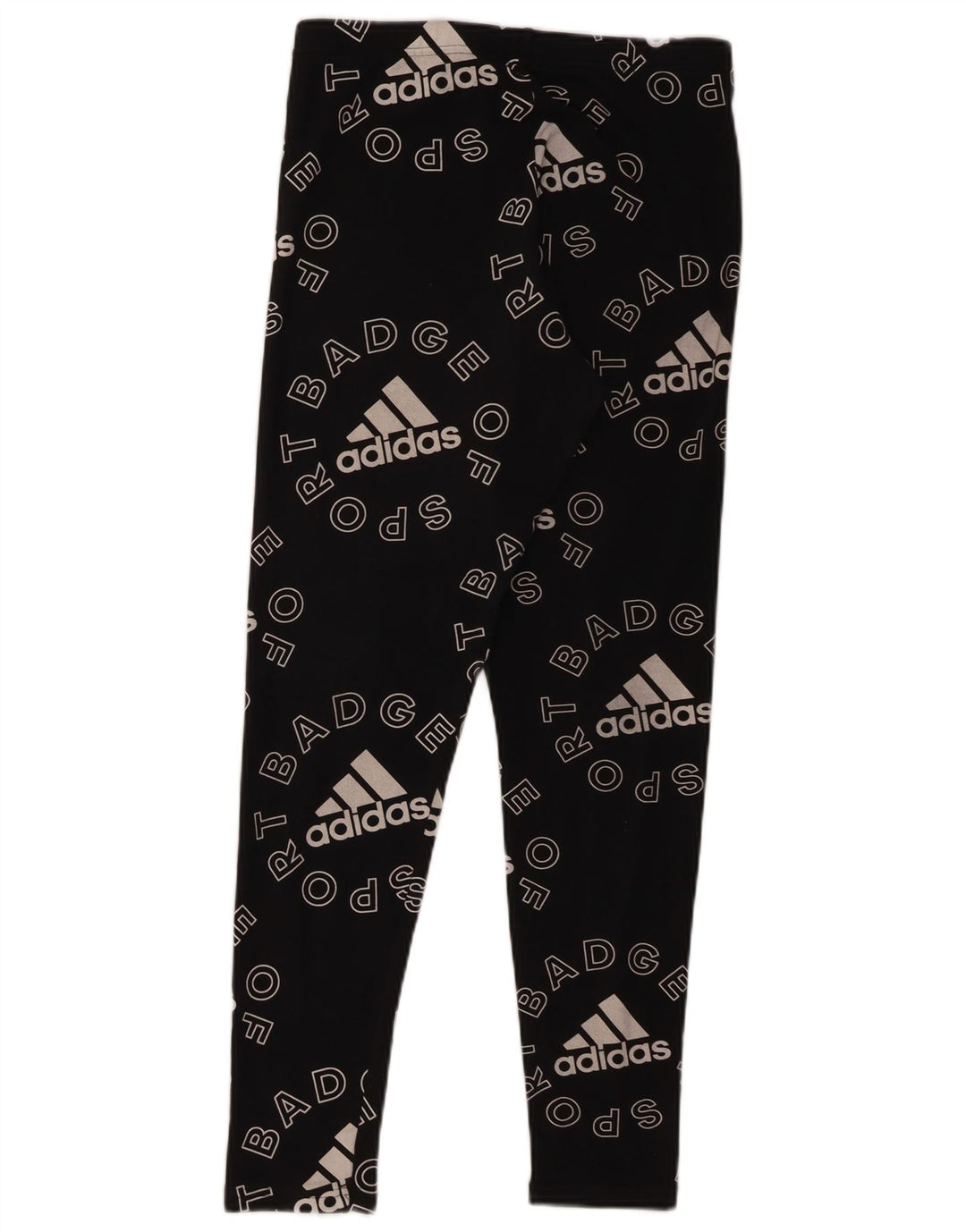 Adidas Legging graphique pour femme UK 12/14 Noir moyen