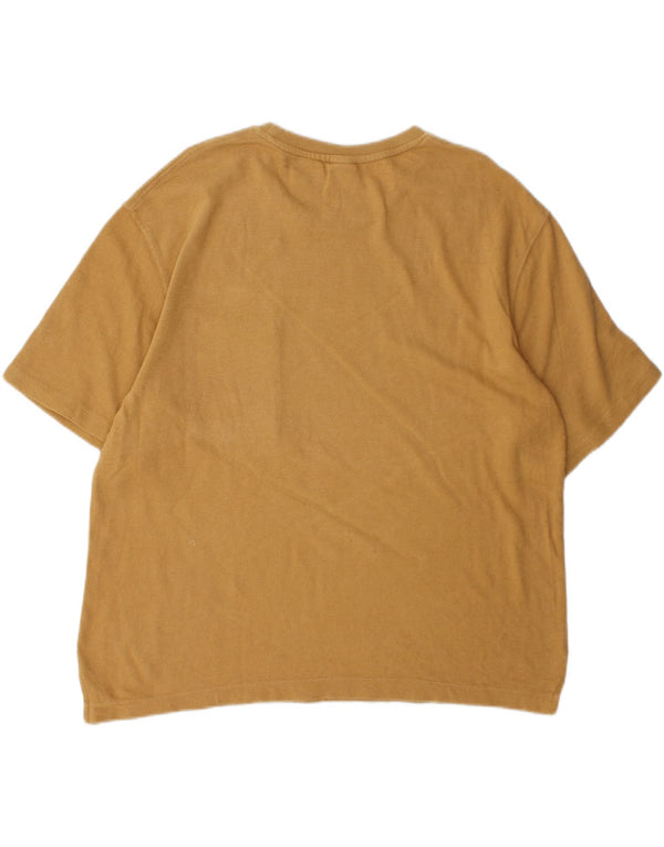Zara T-shirt surdimensionné pour femme UK 12 Marron moyen