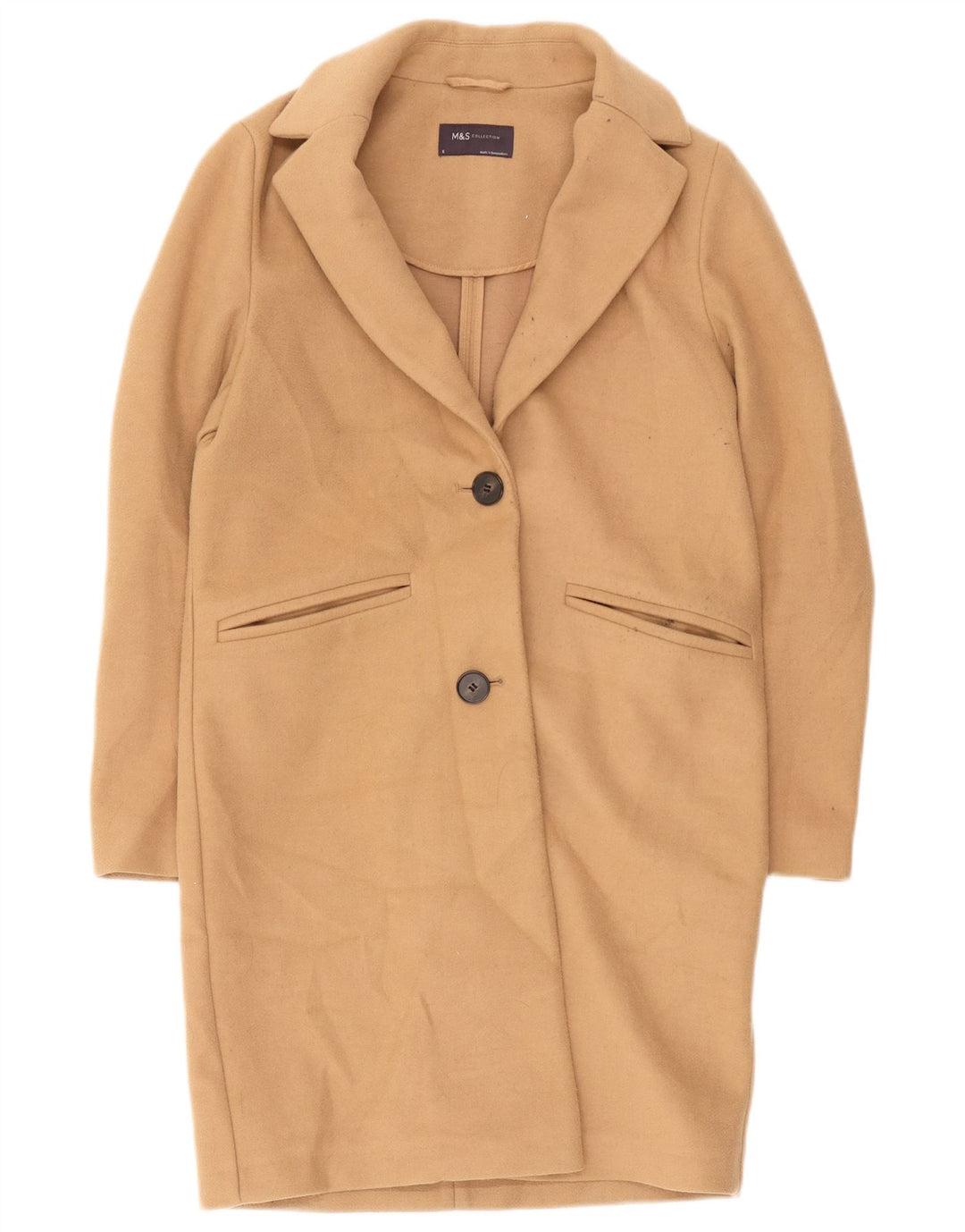 Marks & Spencer Manteau pour femme UK 8 Small Beige