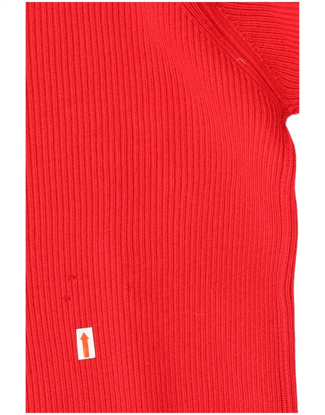 Marina Yachting Pull à col rond pour homme Petite laine vierge rouge