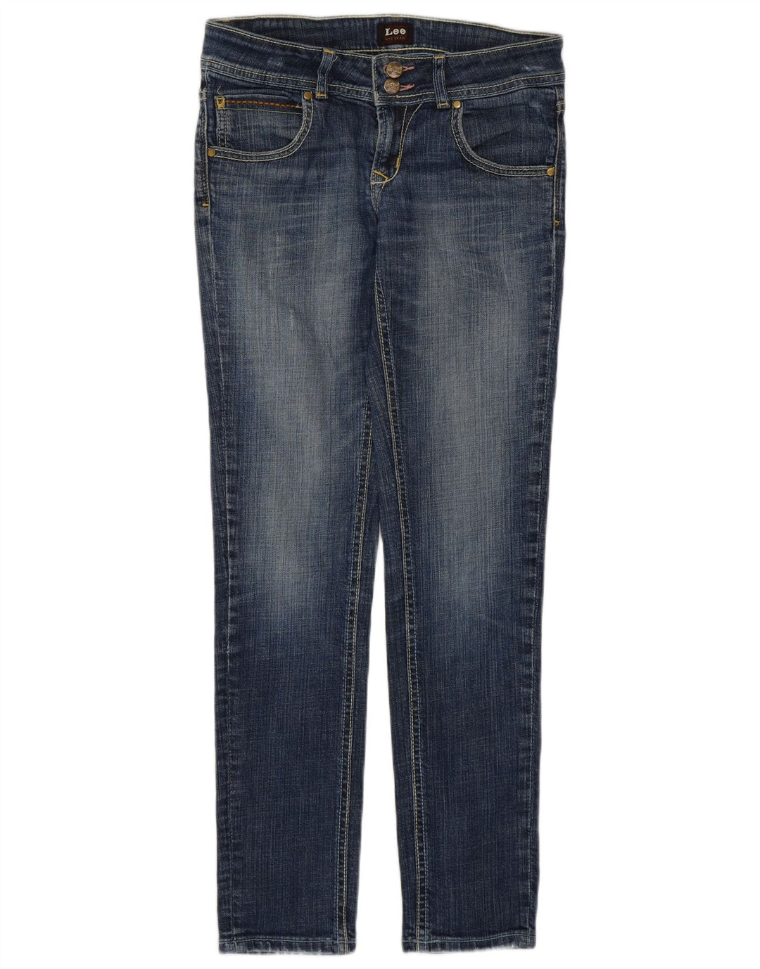 Lee Jean Slim Femme W28 L29 Bleu Coton