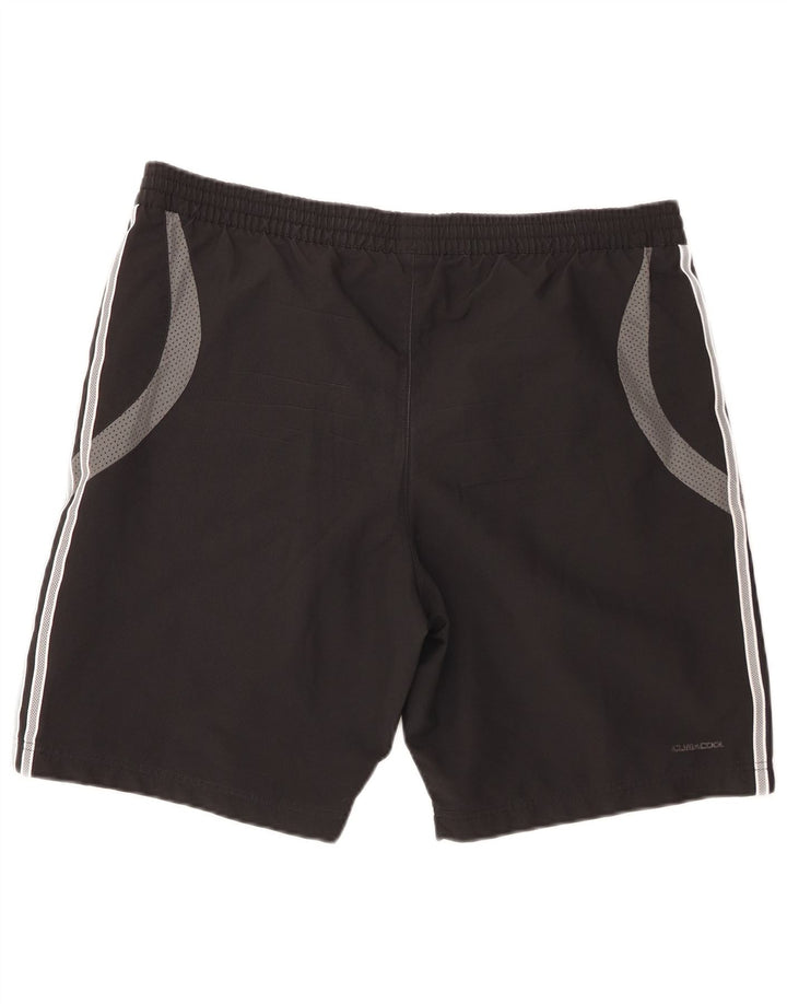 Adidas Short de Sport Climacool Homme Noir Moyen Polyester Colorblock