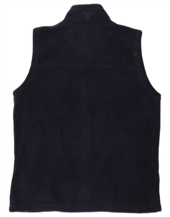 James Pringle Gilet polaire pour homme UK 38 Bleu marine moyen Polyester