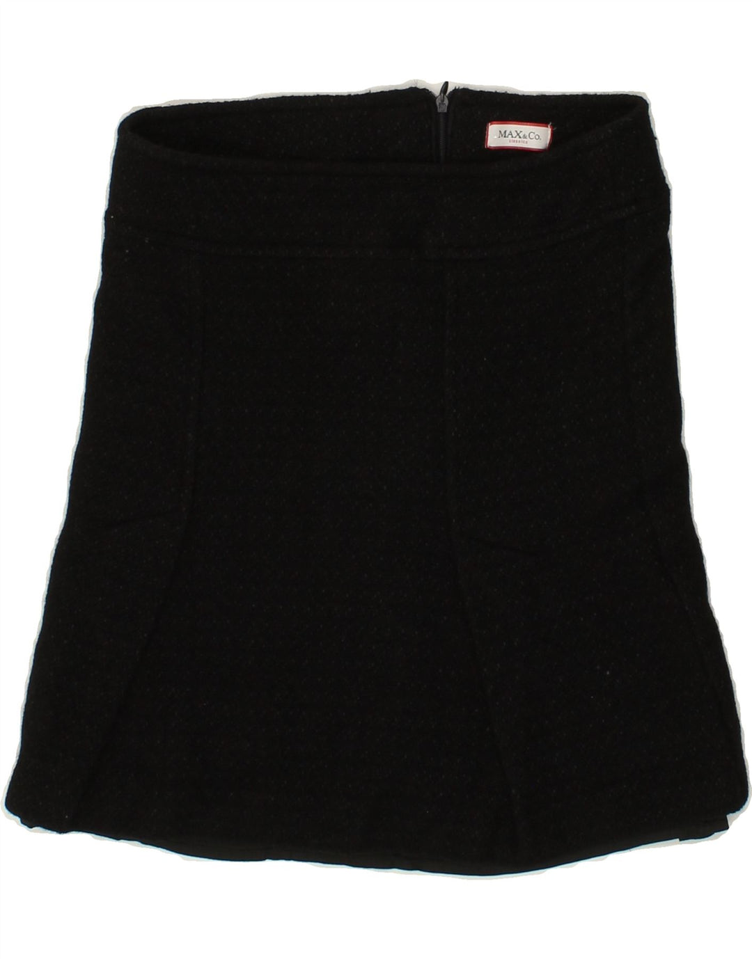 MAX & CO. Womens Mini Skirt W28 Medium  Black Vintage Max & Co. and Second-Hand Max & Co. from Messina Hembry 