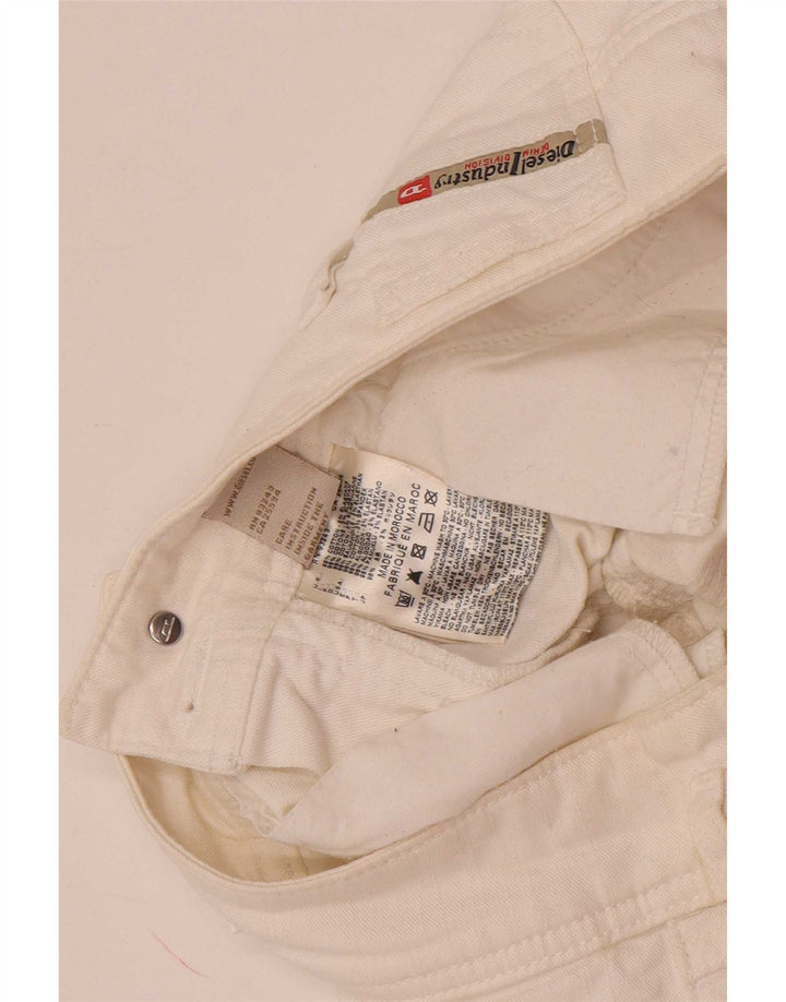 Jean Slim Femme Diesel W28 L33 Coton Blanc