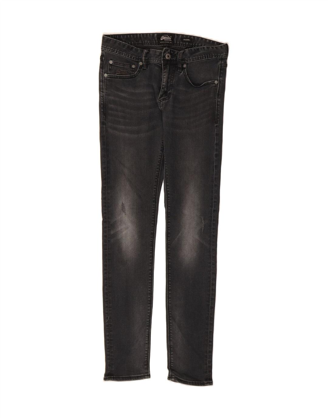 SUPERDRY Womens Skinny Jeans W30 L32  Grey Cotton Vintage Superdry and Second-Hand Superdry from Messina Hembry 
