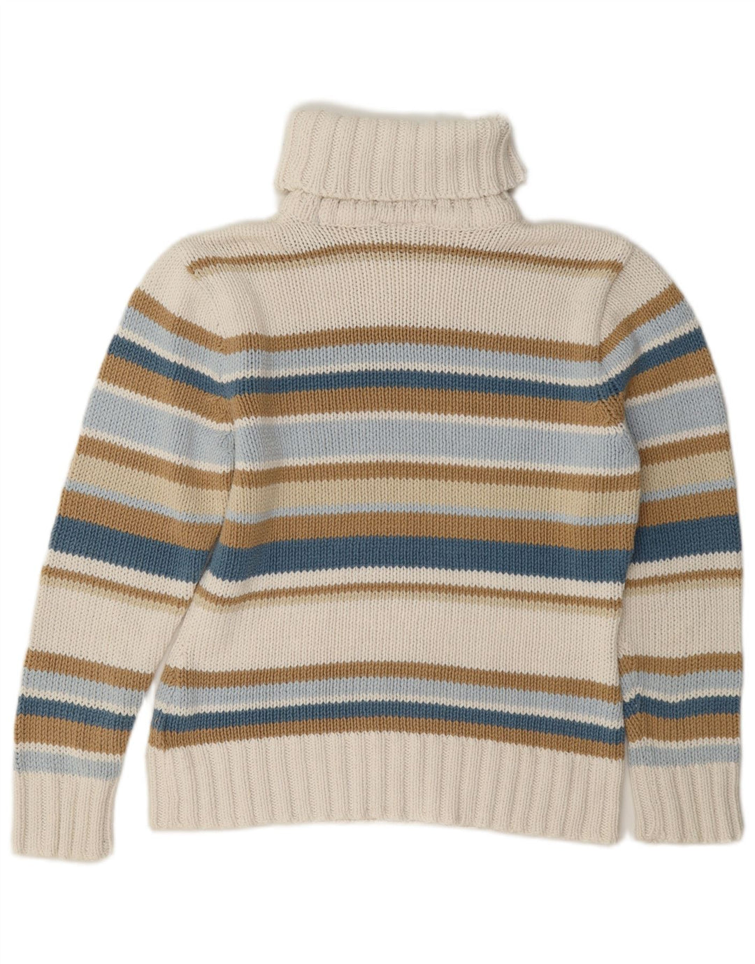 Yessica Pull col roulé pour femme UK 14 Medium Multicolore Rayé