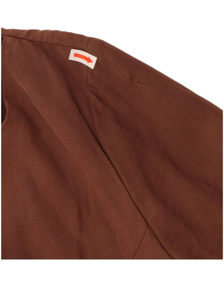 VICINI Robe Fourreau Femme IT 40 Petit Modal Marron