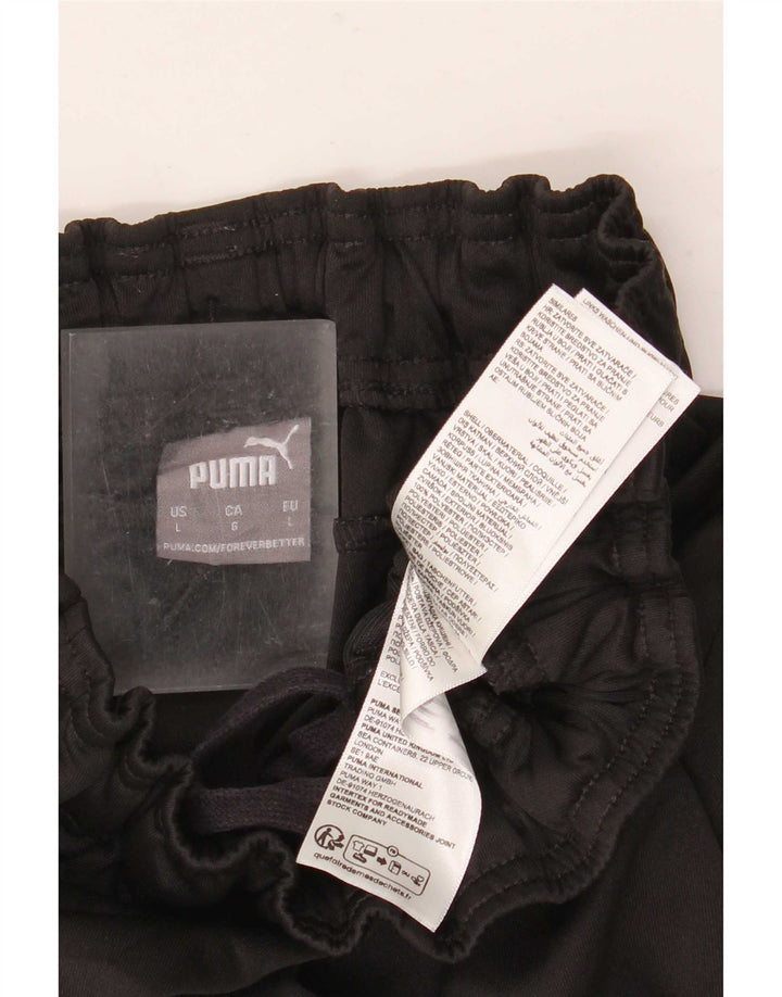 Puma Pantalon de survêtement pour homme Large Noir Polyester