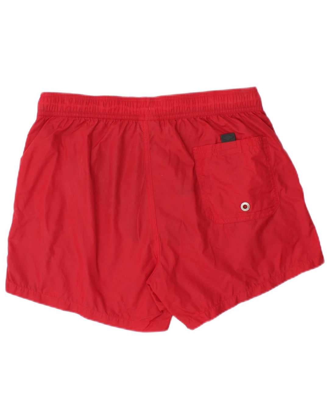 Bear Short de Bain Homme Nylon Colorblock Rouge Moyen