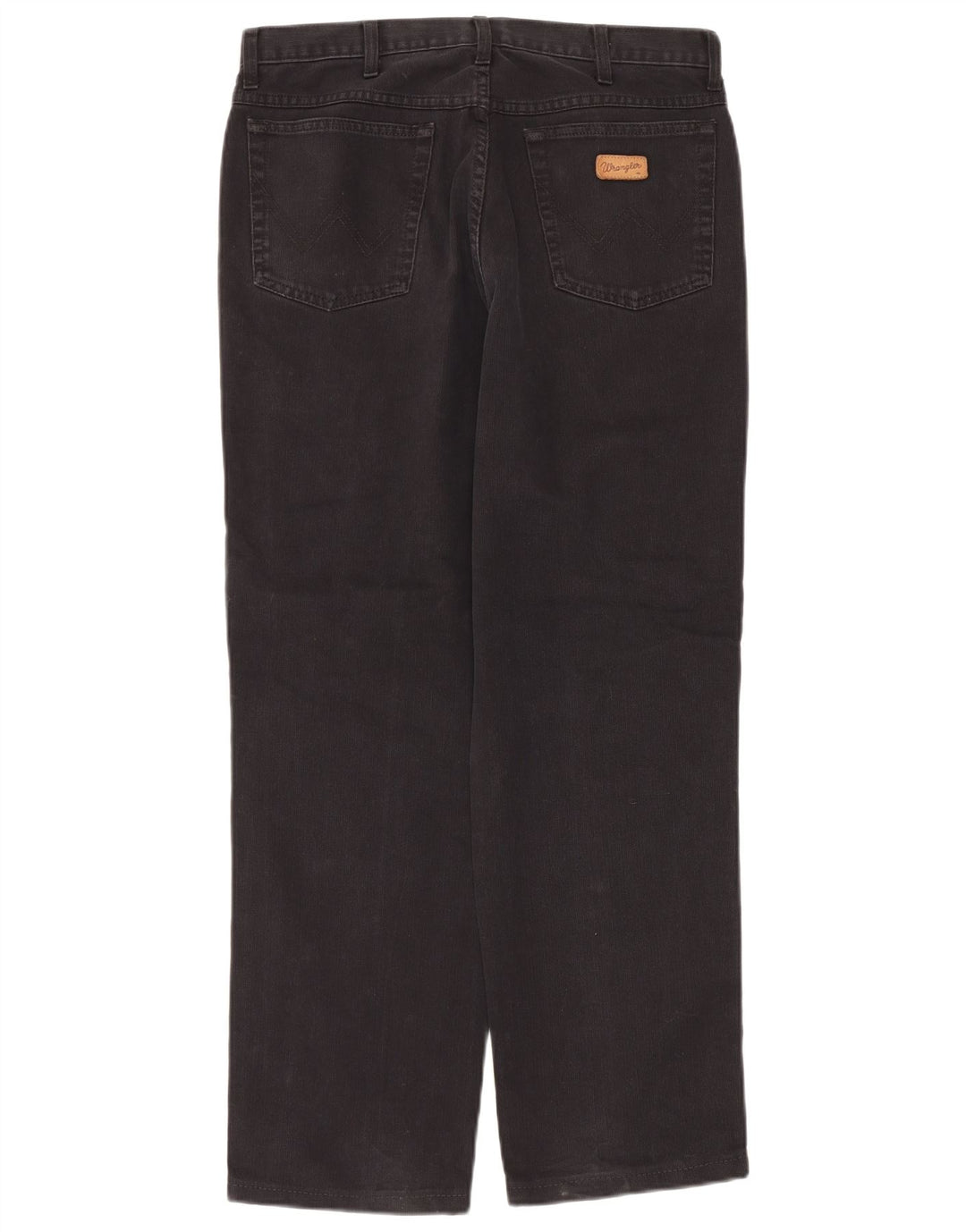 Wrangler Pantalon décontracté droit pour homme W32 L30 Noir