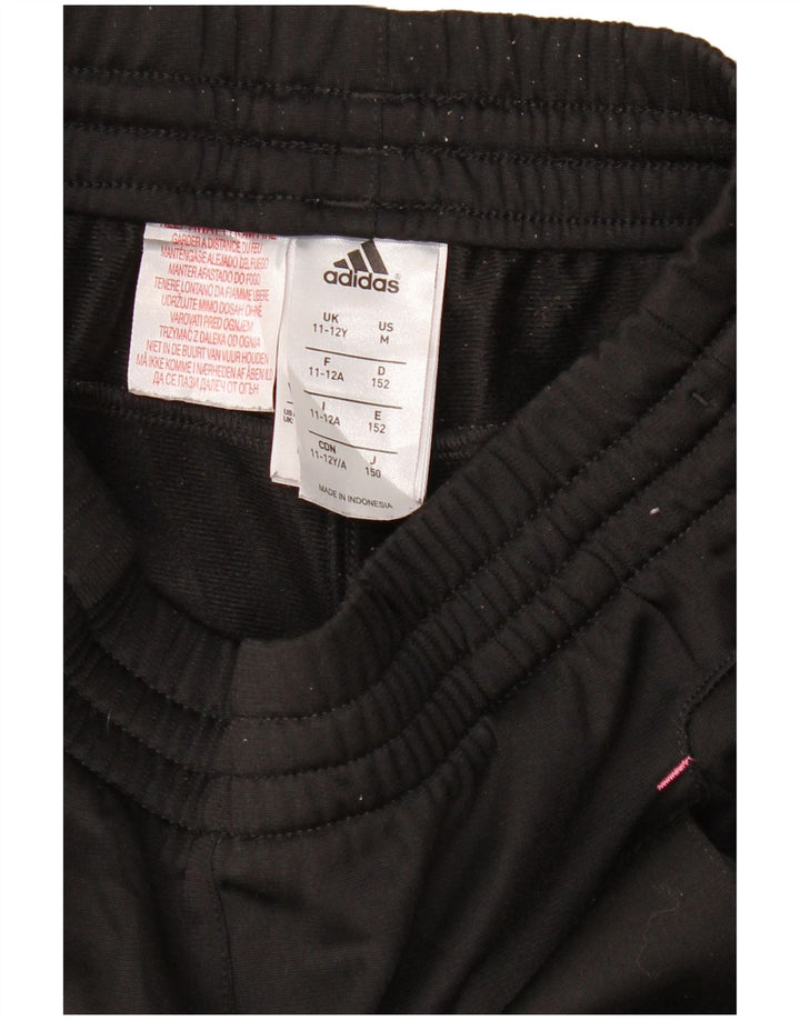 ADIDAS Pantalon de survêtement fille 11-12 ans Noir Polyester
