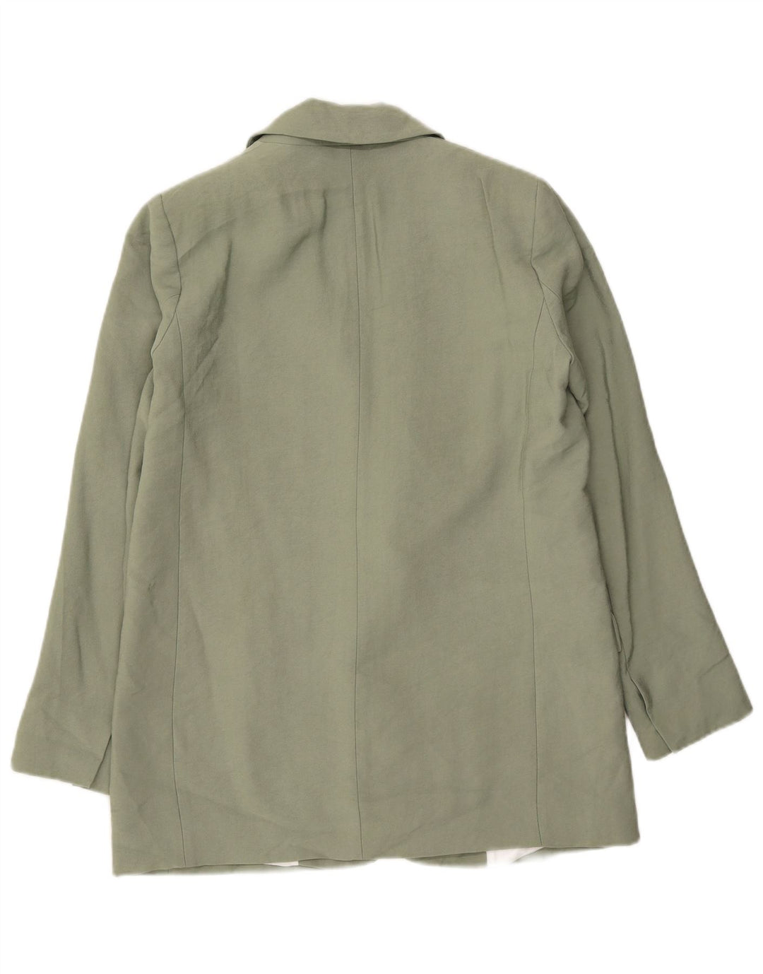 Zara Womens 1 Button Blazer Jacket UK 10 Petit Vert