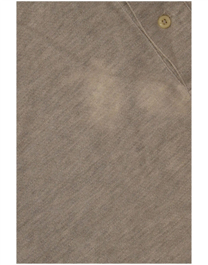 POLO RALPH LAUREN Polo ample à manches longues pour homme en coton gris moyen