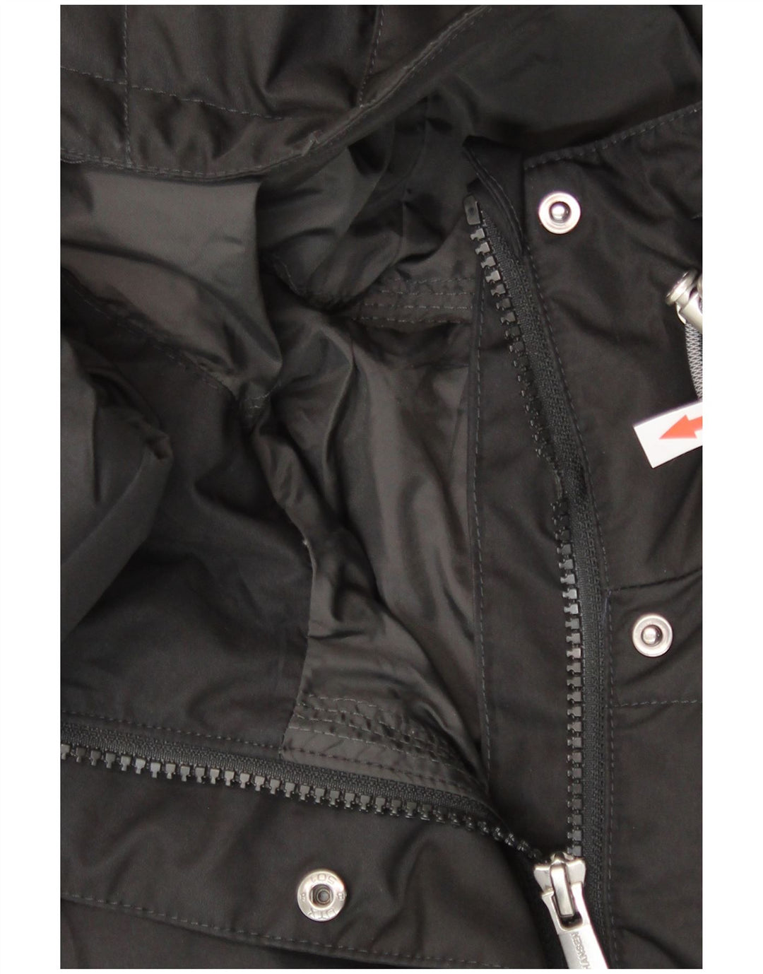 Helly Hansen Manteau rembourré à capuche pour femme UK 10 Petit Noir Polyester