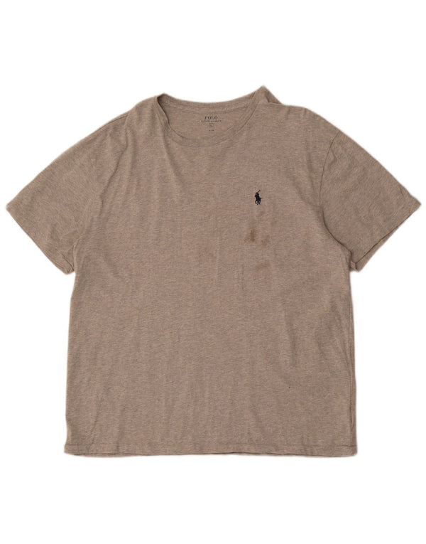 Polo Ralph Lauren T-Shirt Homme Haut Large Gris Coton