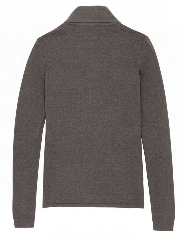 Zara Cardigan long pour femme UK 16 Large Gris