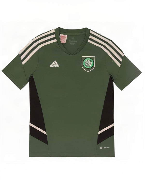 Adidas Garçons The Celtic Football Club Graphic T-Shirt Top 11-12 ans Vert