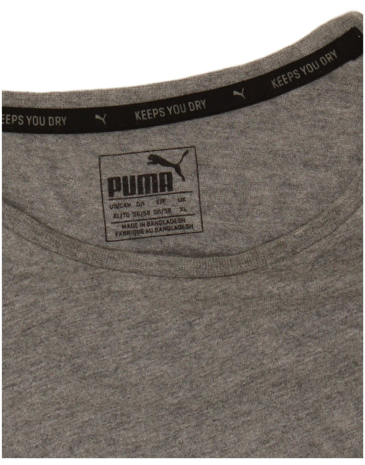 Puma T-Shirt Graphique Homme XL Gris