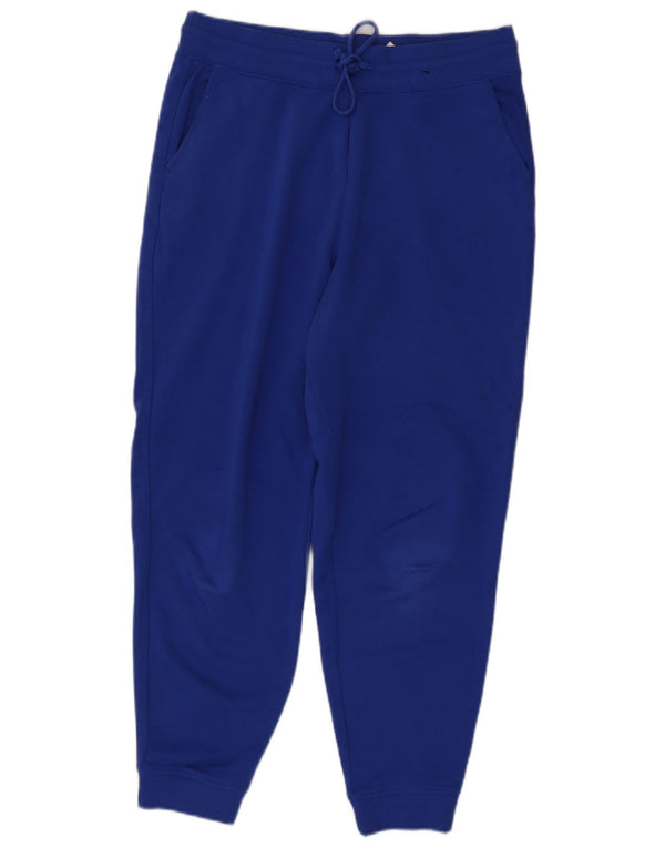 Marks & Spencer Pantalon de survêtement pour femme Joggers UK 14 Large Bleu Coton
