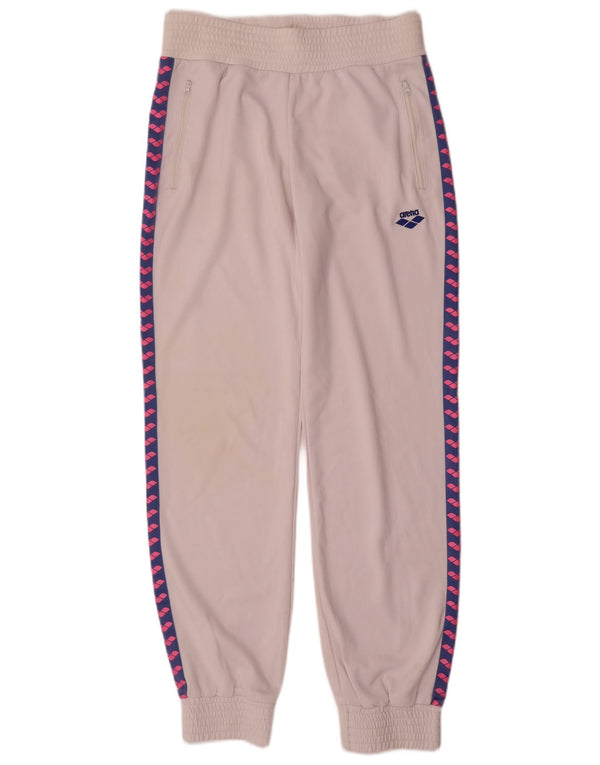 Arena Pantalon de survêtement pour femme Joggers UK 44 Medium Blanc Colourblock