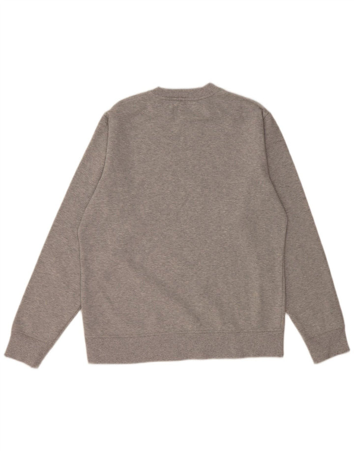 CHAMPION Sweat-Shirt Homme Gris Moyen Coton