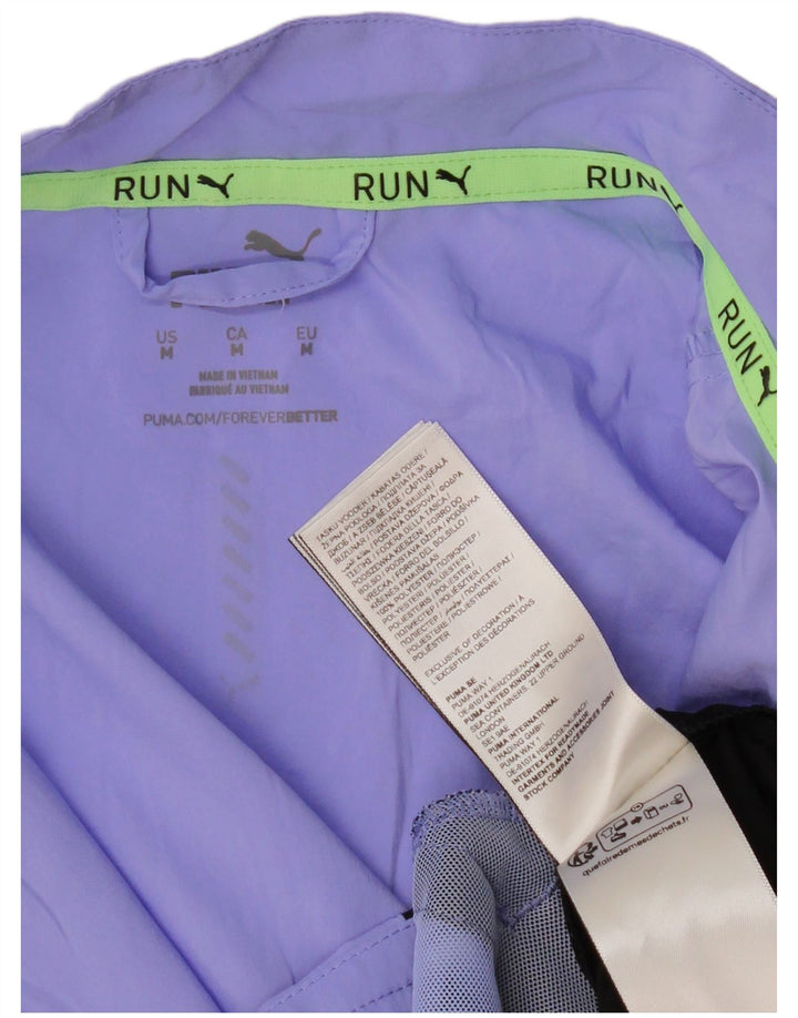 PUMA Veste de survêtement pour femme UK 44 Polyester color block violet moyen