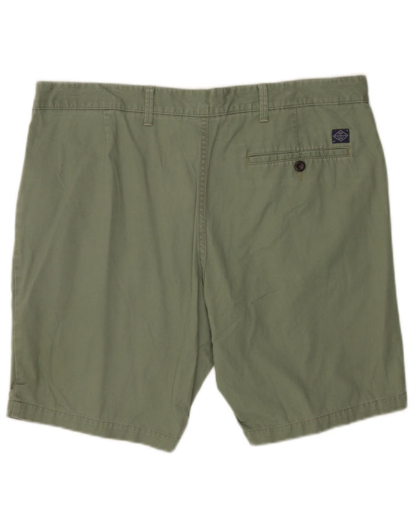 Marks & Spencer Short Chino Homme XL W38 Vert Coton