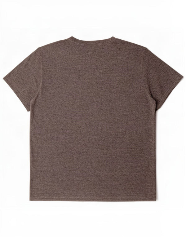 Champion T-Shirt Graphique Homme Grand Gris Moucheté Coton