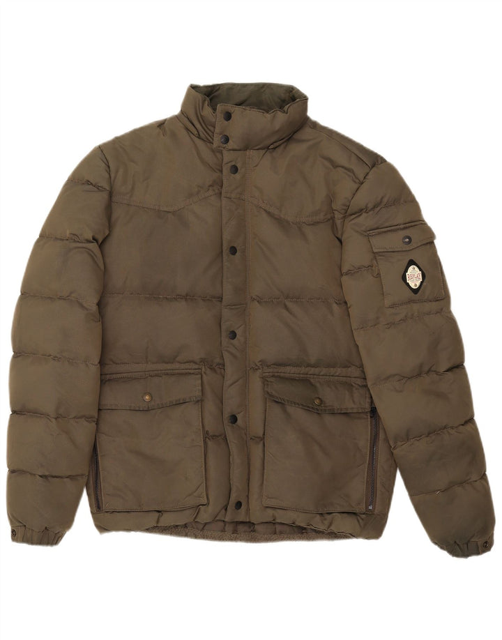 Replay Veste matelassée homme UK 38 Medium Kaki Polyamide