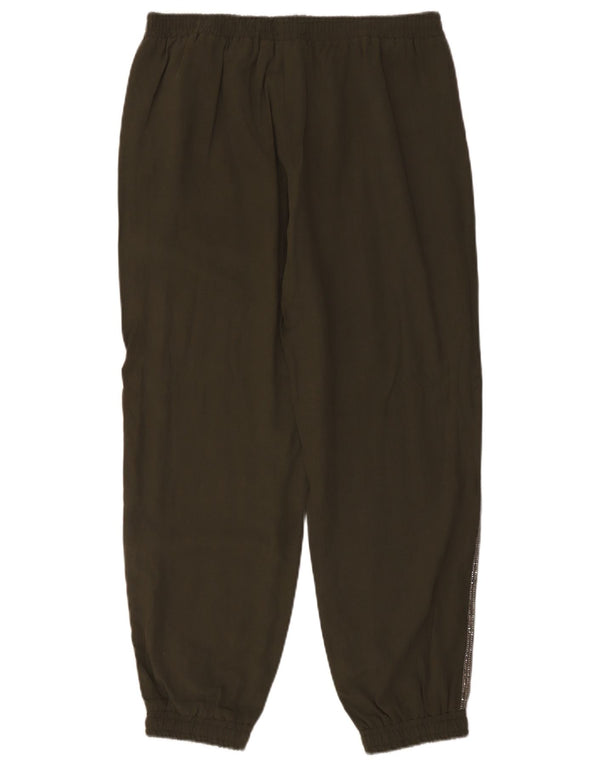 Zara Pantalon de jogging décontracté pour femme Large W32 L28 Kaki