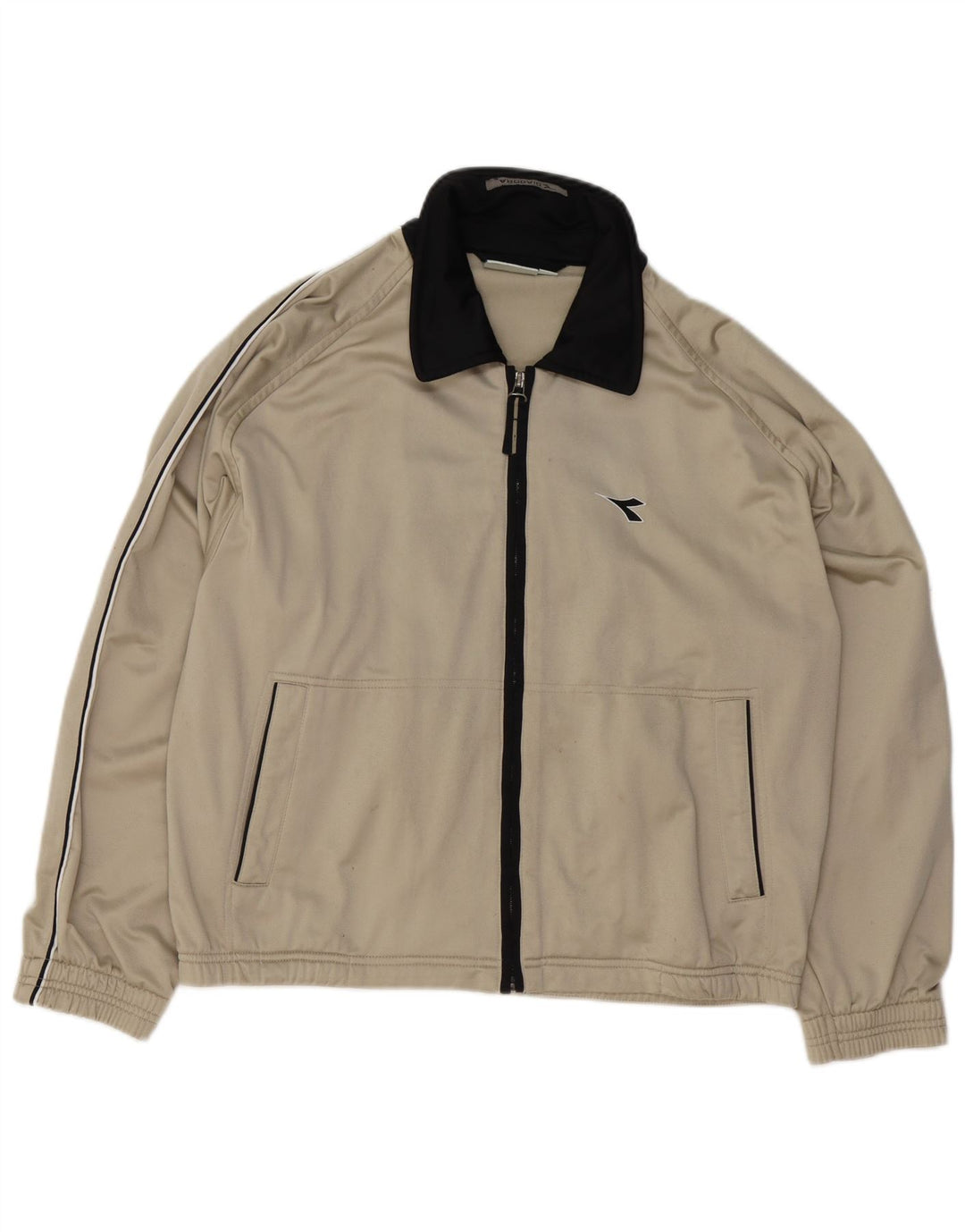 Diadora Veste de survêtement coupe ample pour homme UK 38 Vert moyen Polyester