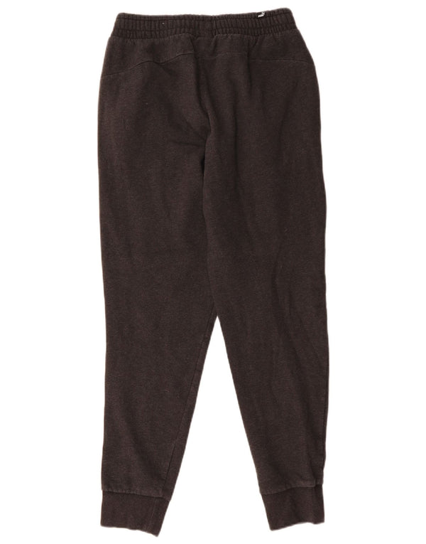 Puma Pantalon de survêtement pour homme en coton gris Small