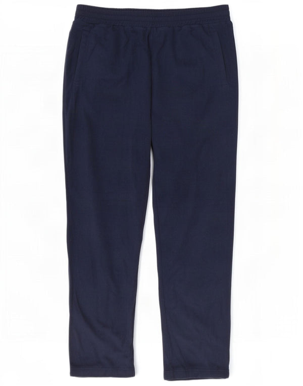 Marks & Spencer Pantalon de survêtement en polaire pour homme Large Bleu marine Polyester