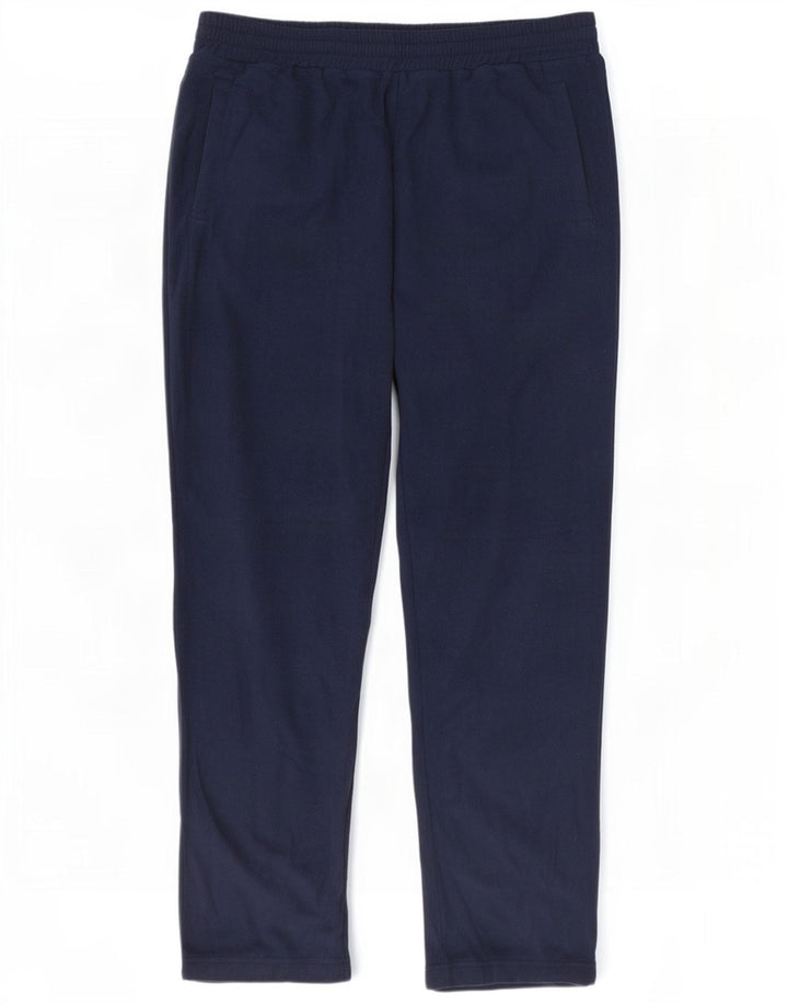 Marks & Spencer Pantalon de survêtement en polaire pour homme Large Bleu marine Polyester