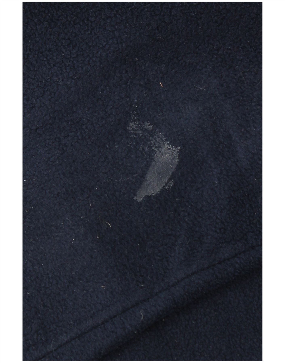 Kappa Pull polaire à col zippé pour homme, grand, bleu marine, polyester