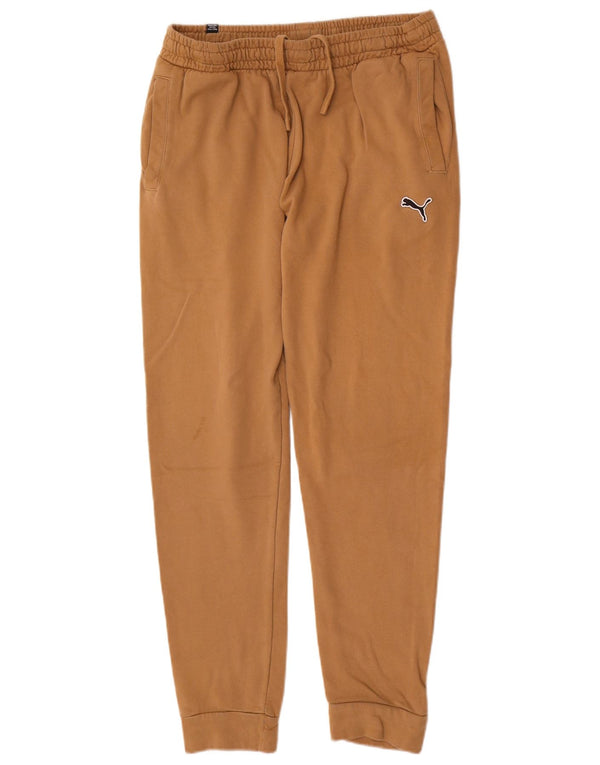 Puma Pantalon de survêtement pour homme en coton marron Taille L