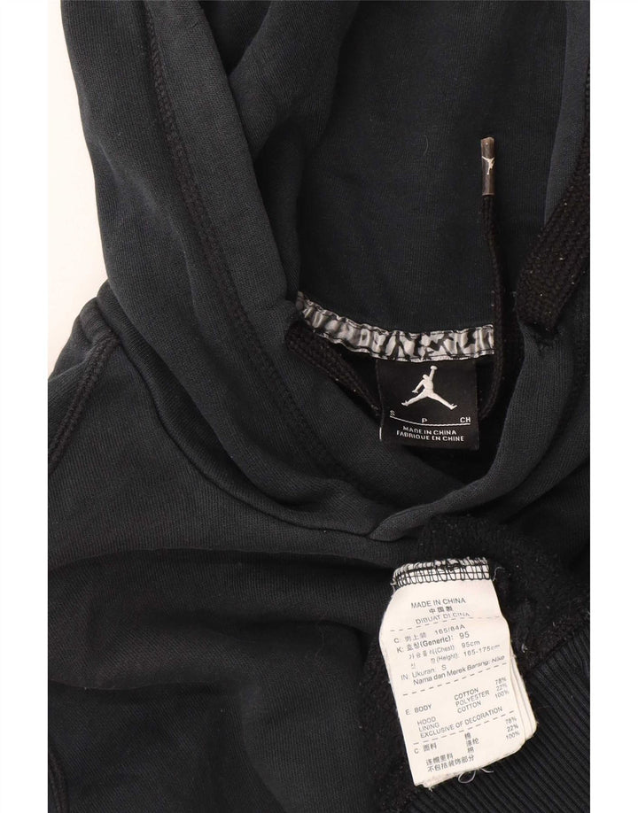 Jordan Pull à capuche pour homme Petit coton bleu marine