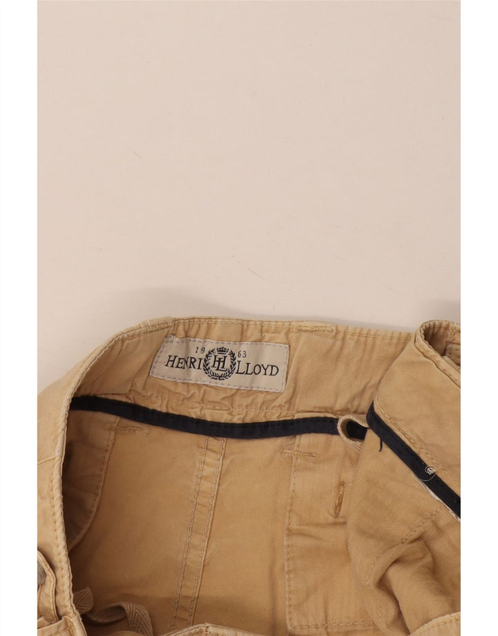 Henri Lloyd Pantalon Cargo Slim Femme W34 L35 Beige