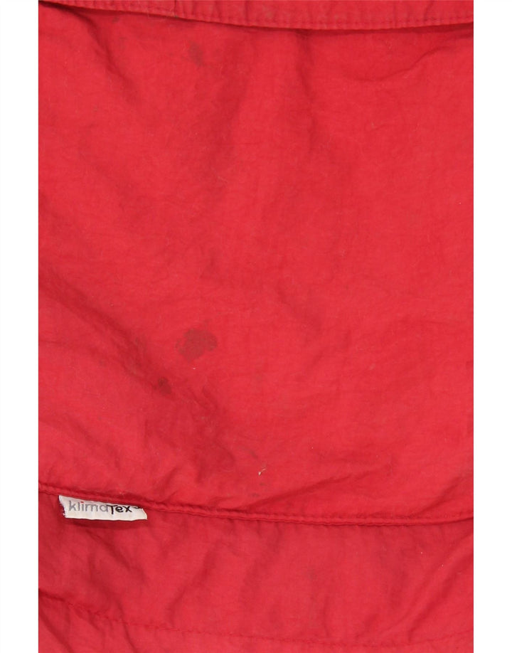 VINTAGE Mens Windbreaker Jacket UK 40 Large Red Polyamide Vintage Vintage and Second-Hand Vintage from Messina Hembry 